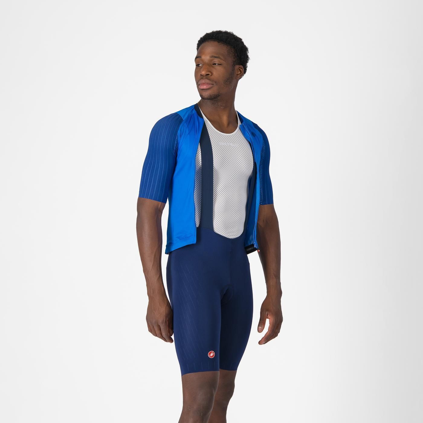CASTELLI FREE AERO RACE Bib Short S laivastonsininen