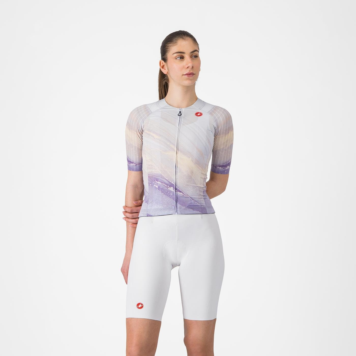 CASTELLI FREE AERO RACE S Bib Tight Naisten valkoinen