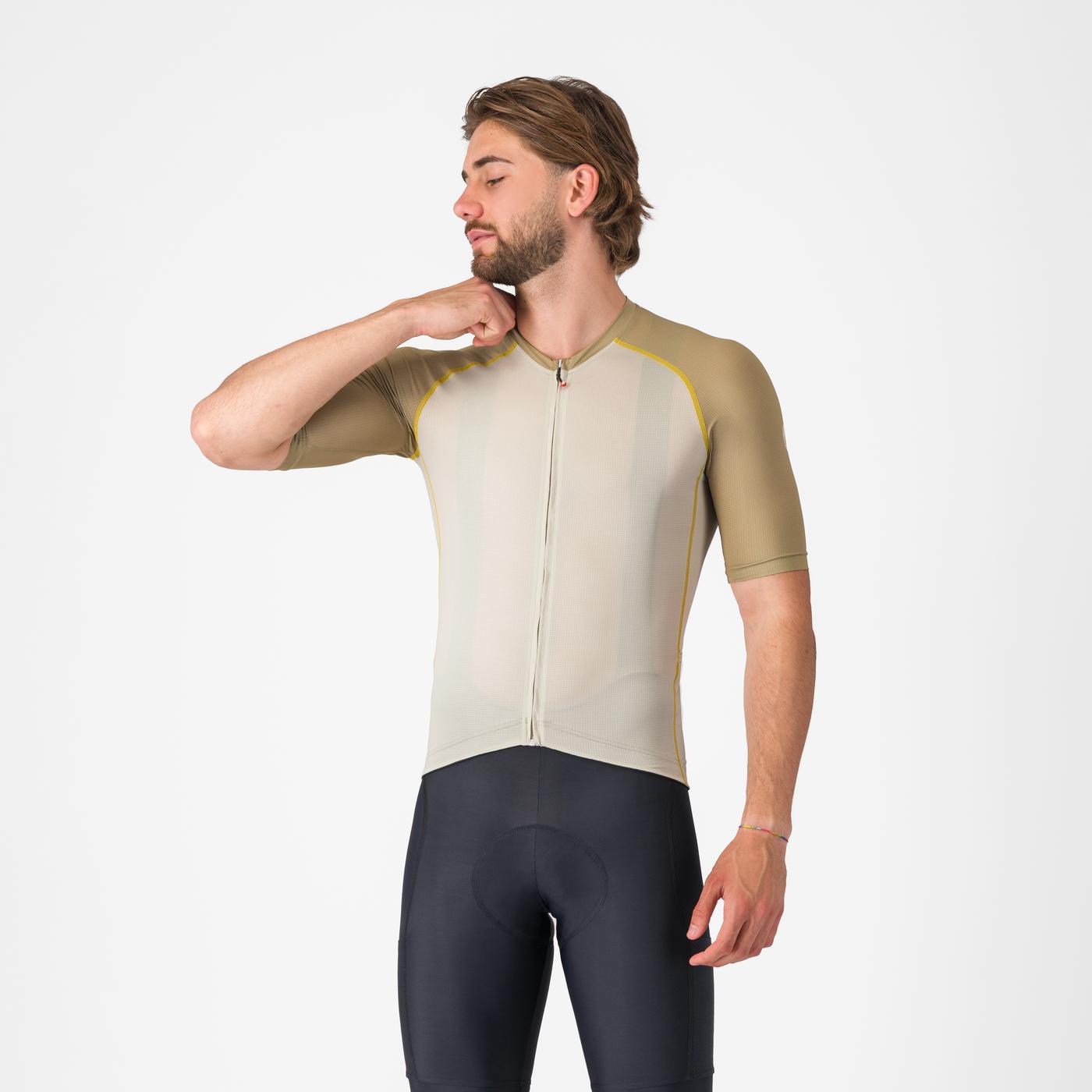 CASTELLI UNLIMITED ENDURANCE 3 JERSEY Beige/Khaki