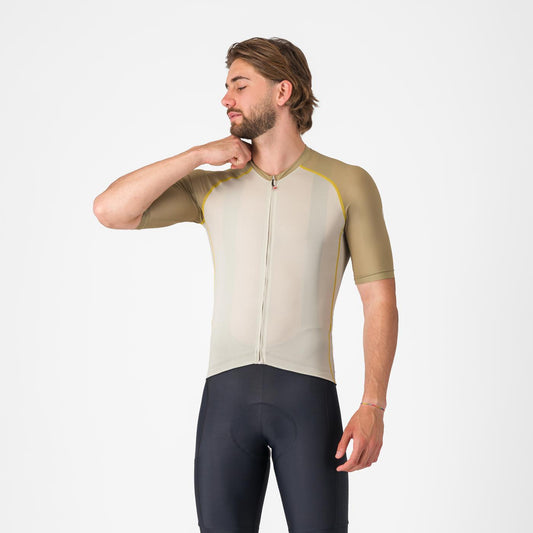 CASTELLI UNLIMITED ENDURANCE 3 JERSEY Beige/Khaki