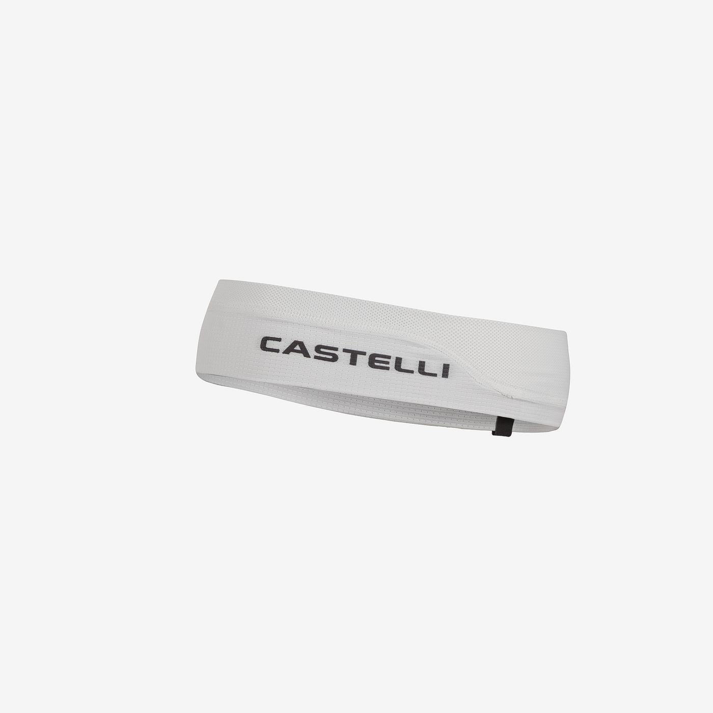 CASTELLI SUMMER otsapanta valkoinen