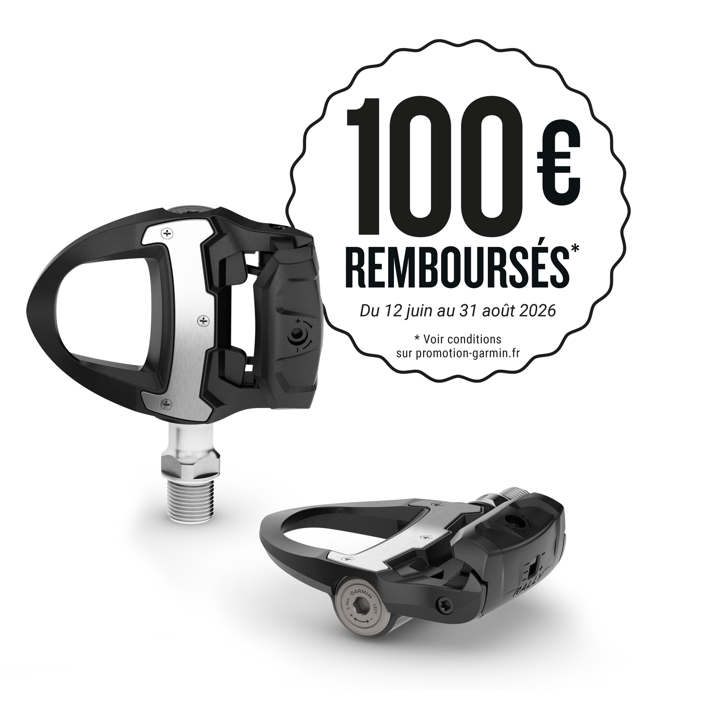 GARMIN RALLY RS 110 Power Sensor -polkimet GARMIN RALLY RS 110 Power Sensor -polkimet
