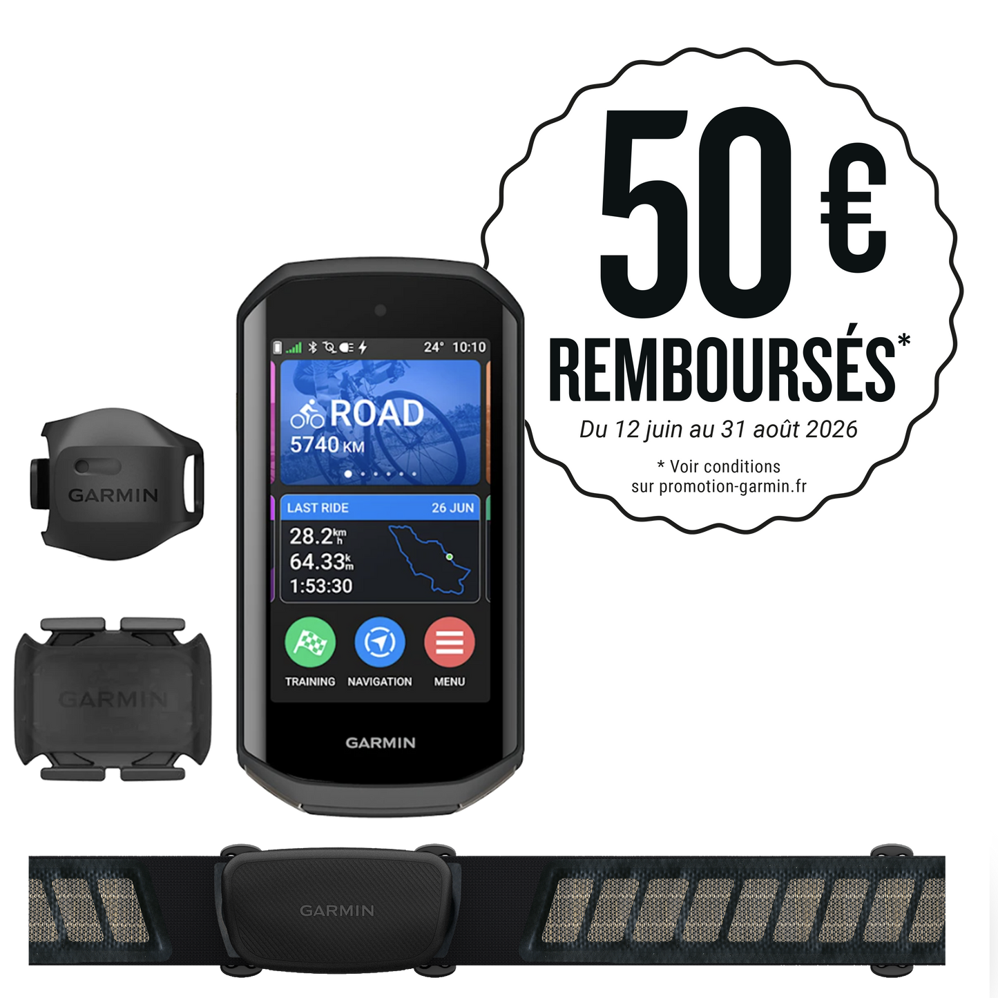 GPS GARMIN EDGE 1050 -PAKETTI