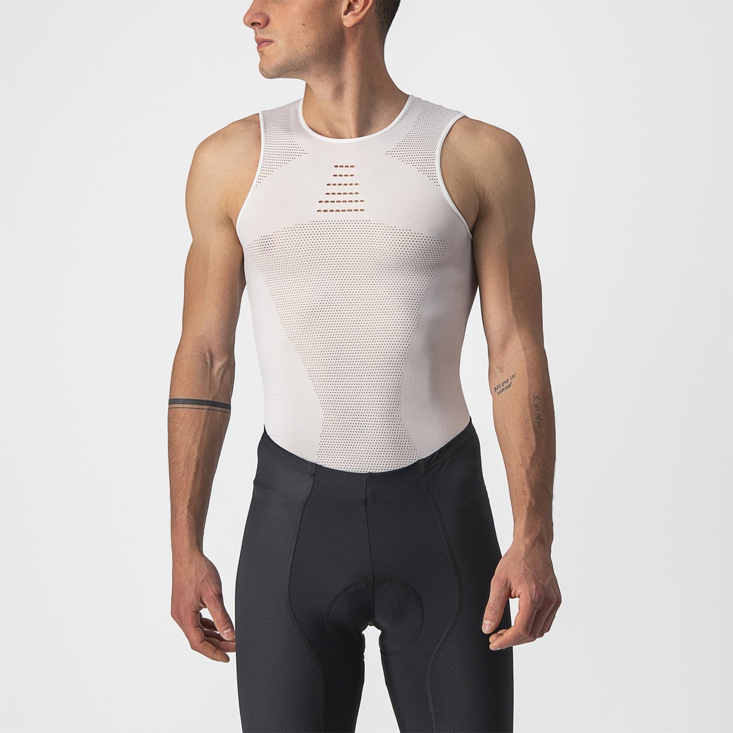 CASTELLI CORE SEAMLESS hihaton alusasu Valkoinen