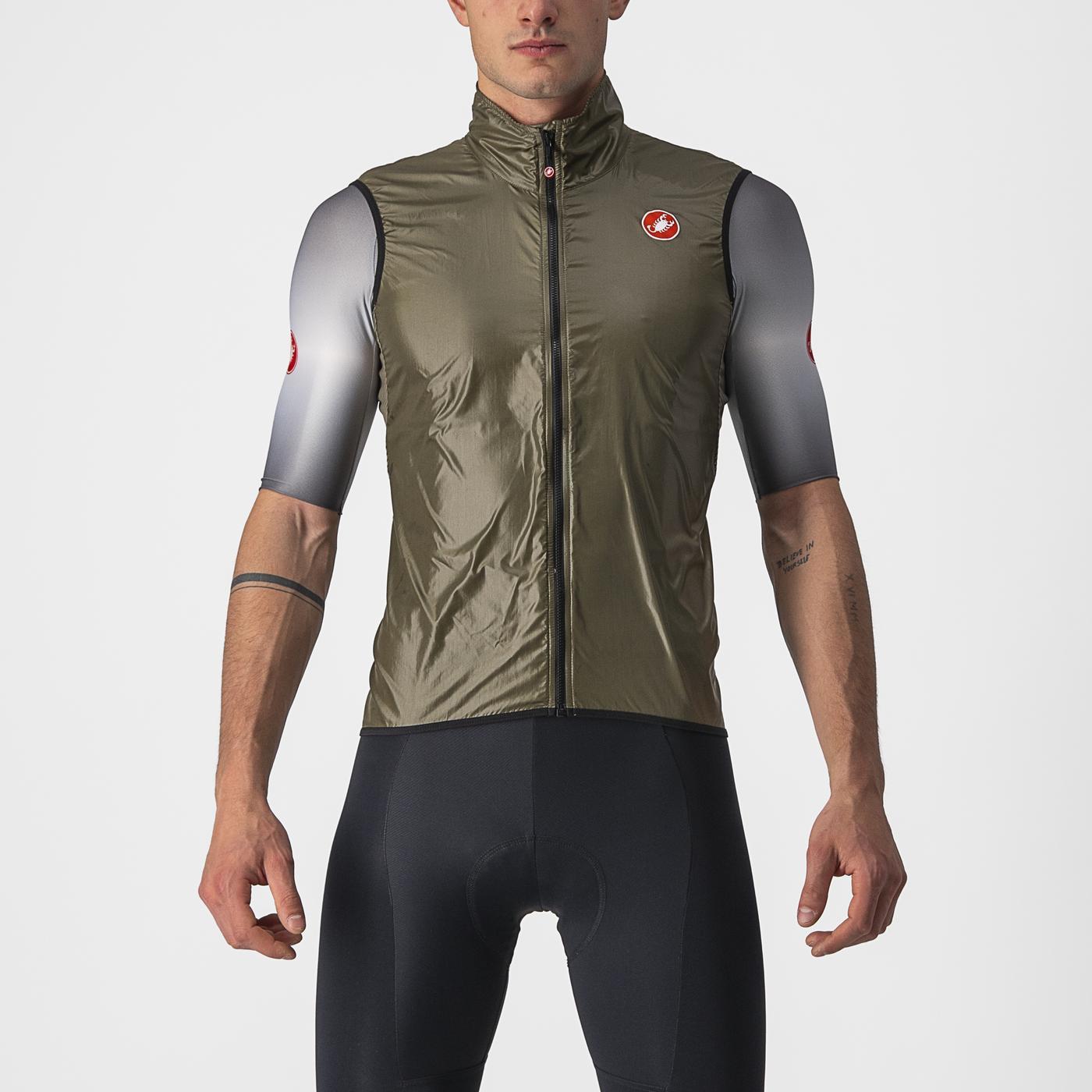 CASTELLI ARIA hihaton takki ruskea