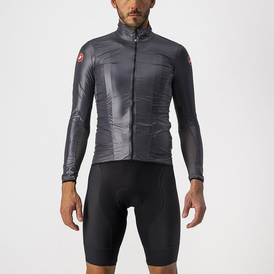 CASTELLI ARIA SHELL-takki Tummanharmaa