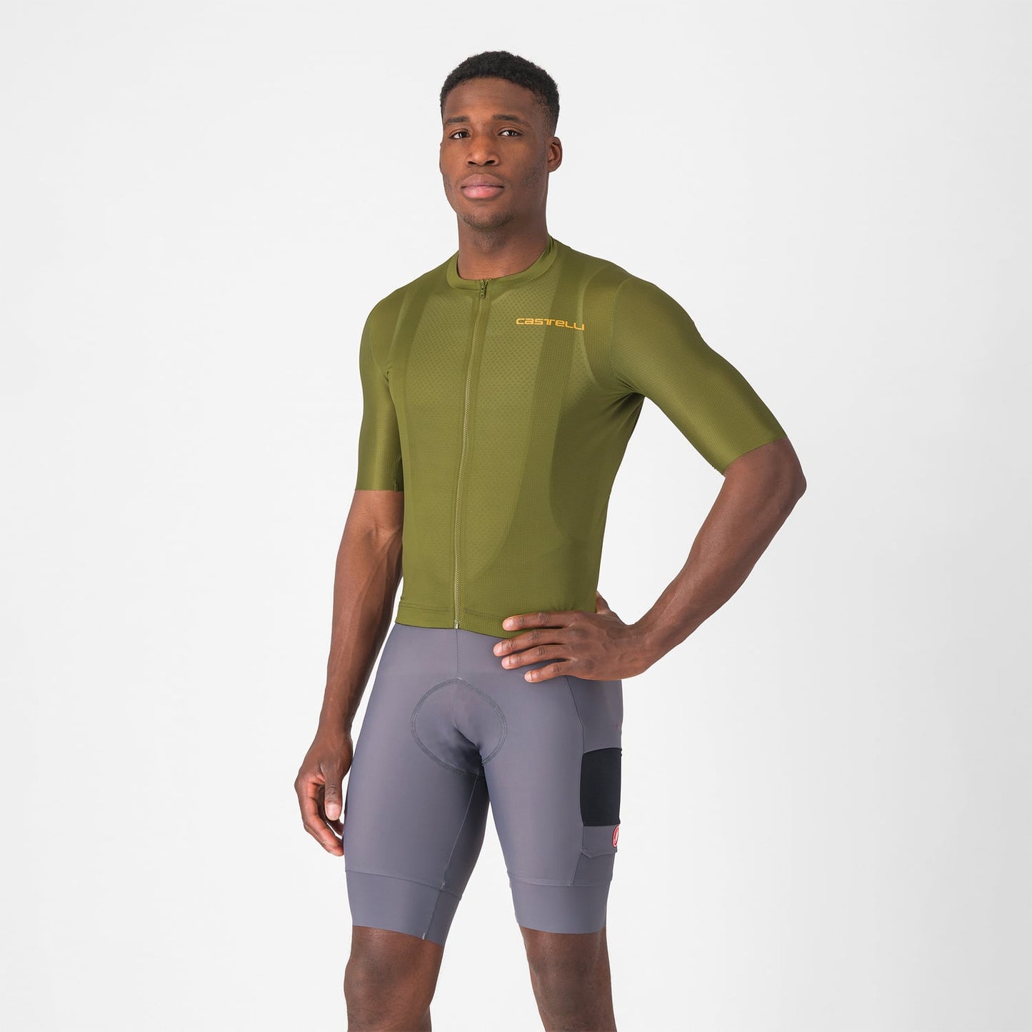 CASTELLI UNLIMITED CARGO Bib Tight harmaa/musta