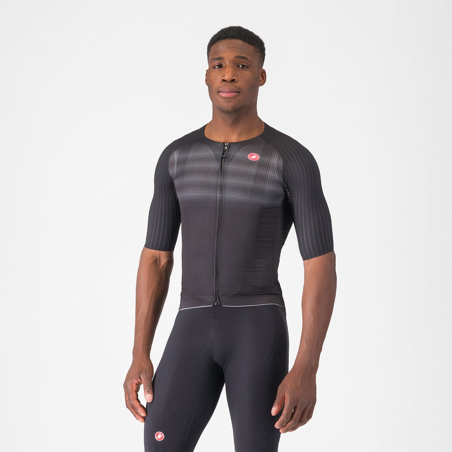 CASTELLI AERO RACE 8S lyhythihainen trikoo musta