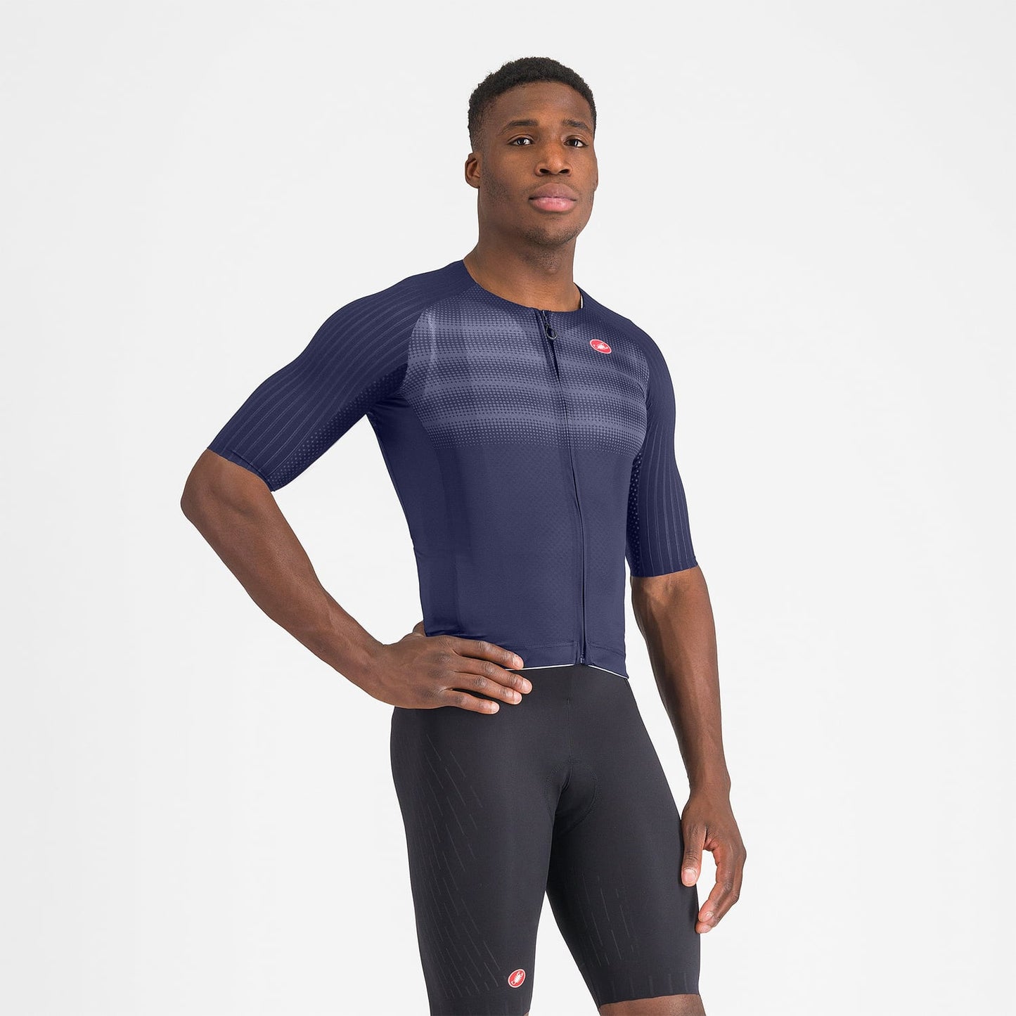 CASTELLI AERO RACE 8S lyhythihainen trikoo Navy