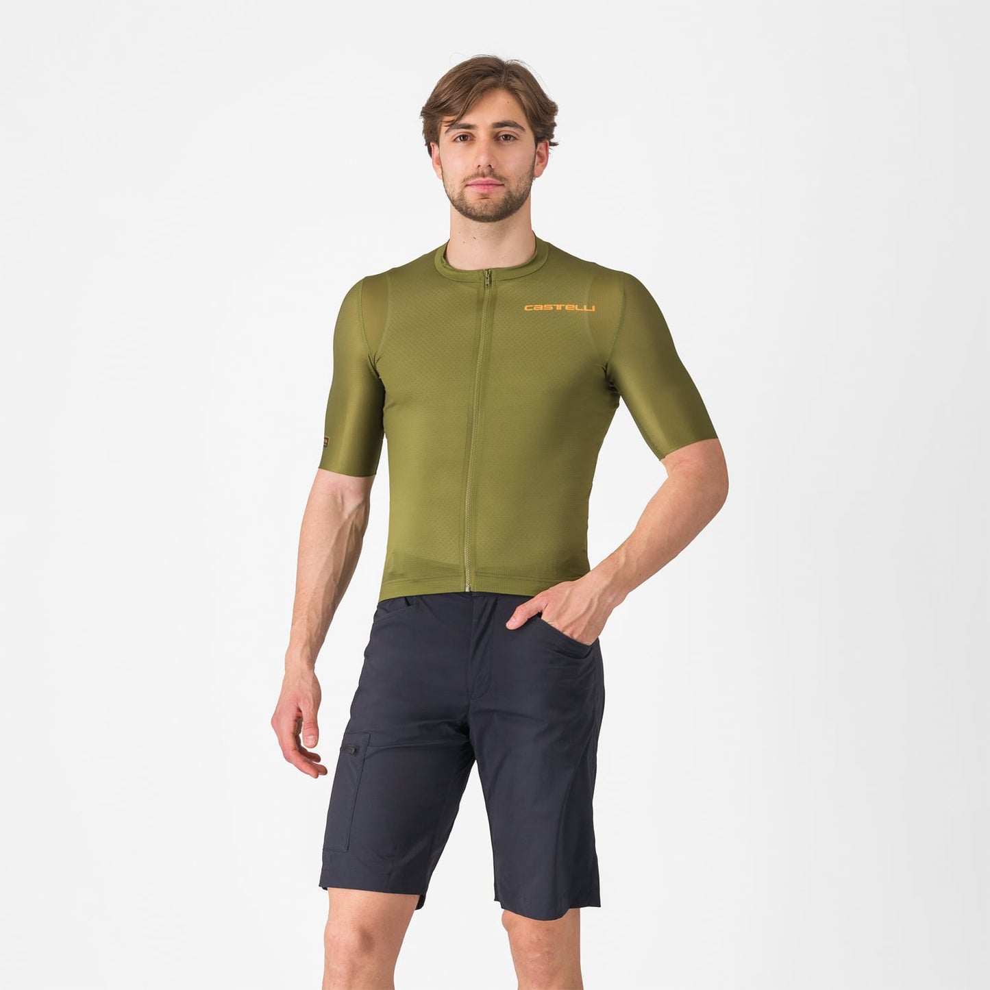 CASTELLI UNLIMITED ADVENTURE BAGGY Shortsit Musta