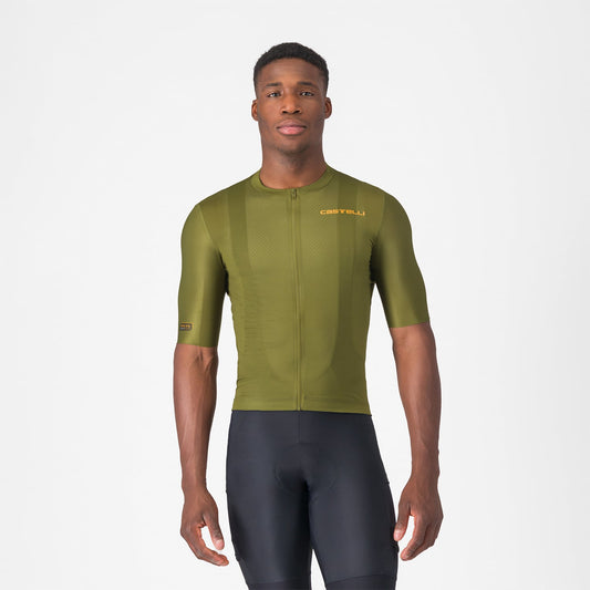 CASTELLI UNLIMITED ENTRATA 3 lyhythihainen Jersey Khaki