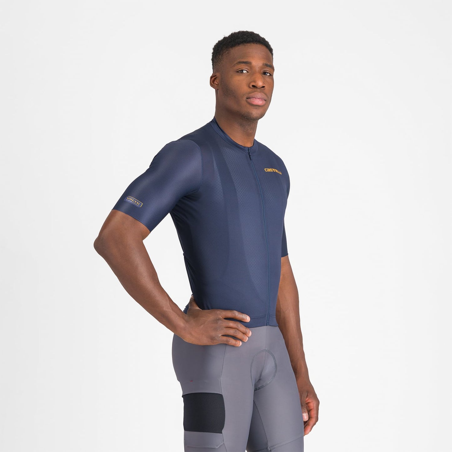 CASTELLI UNLIMITED ENTRATA 3 lyhythihainen trikoo Navy