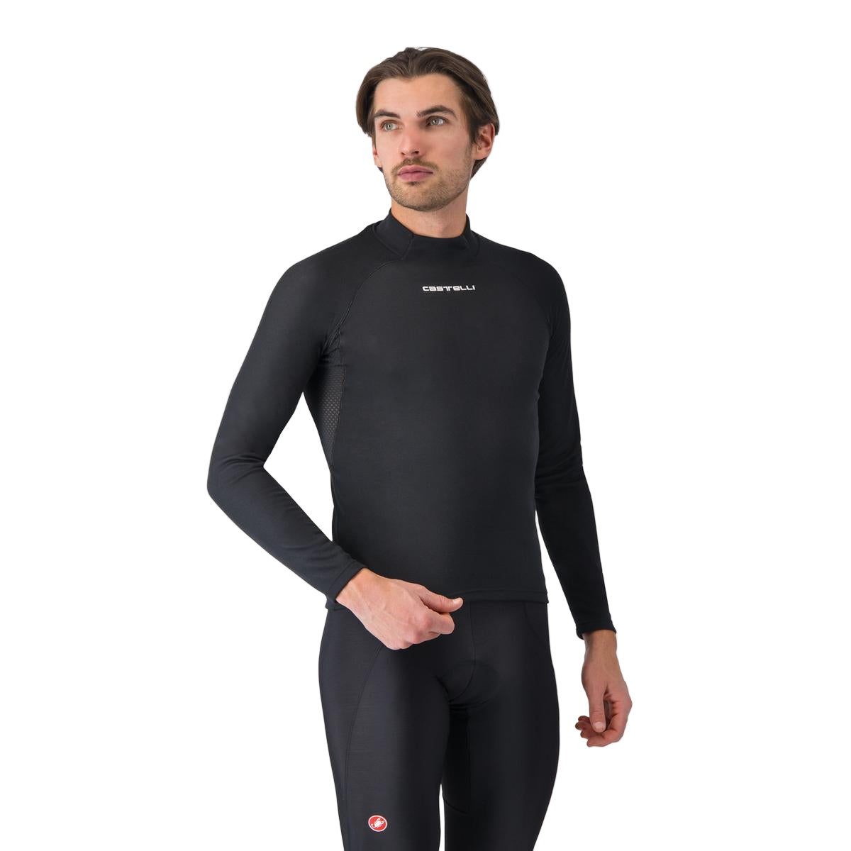CASTELLI FLANDERS 2 pitkähihainen alusasu musta