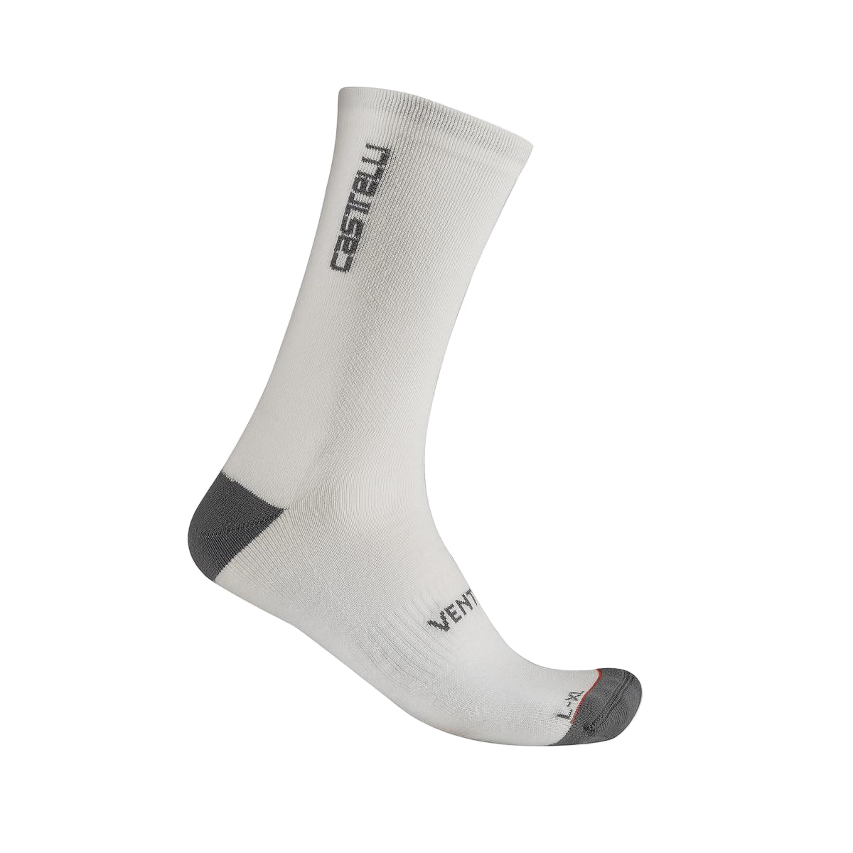 CASTELLI VENTI SOFT MERINO sukat Valkoinen