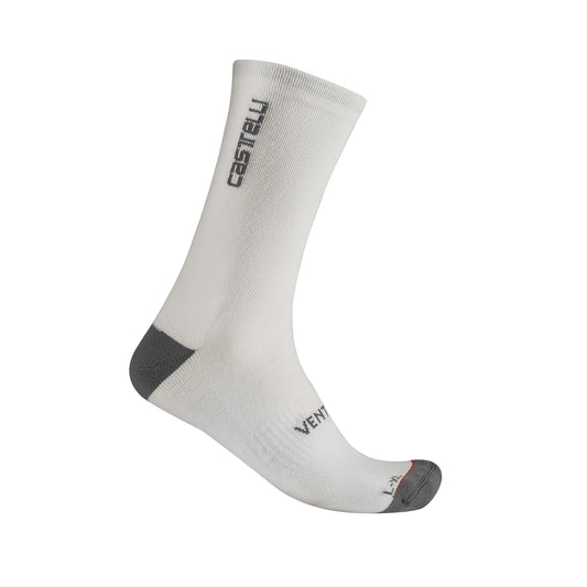 CASTELLI VENTI SOFT MERINO sukat Valkoinen