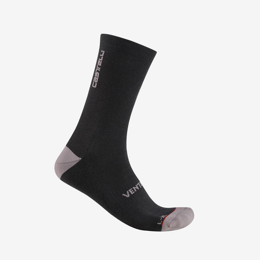 CASTELLI VENTI SOFT MERINO sukat Musta