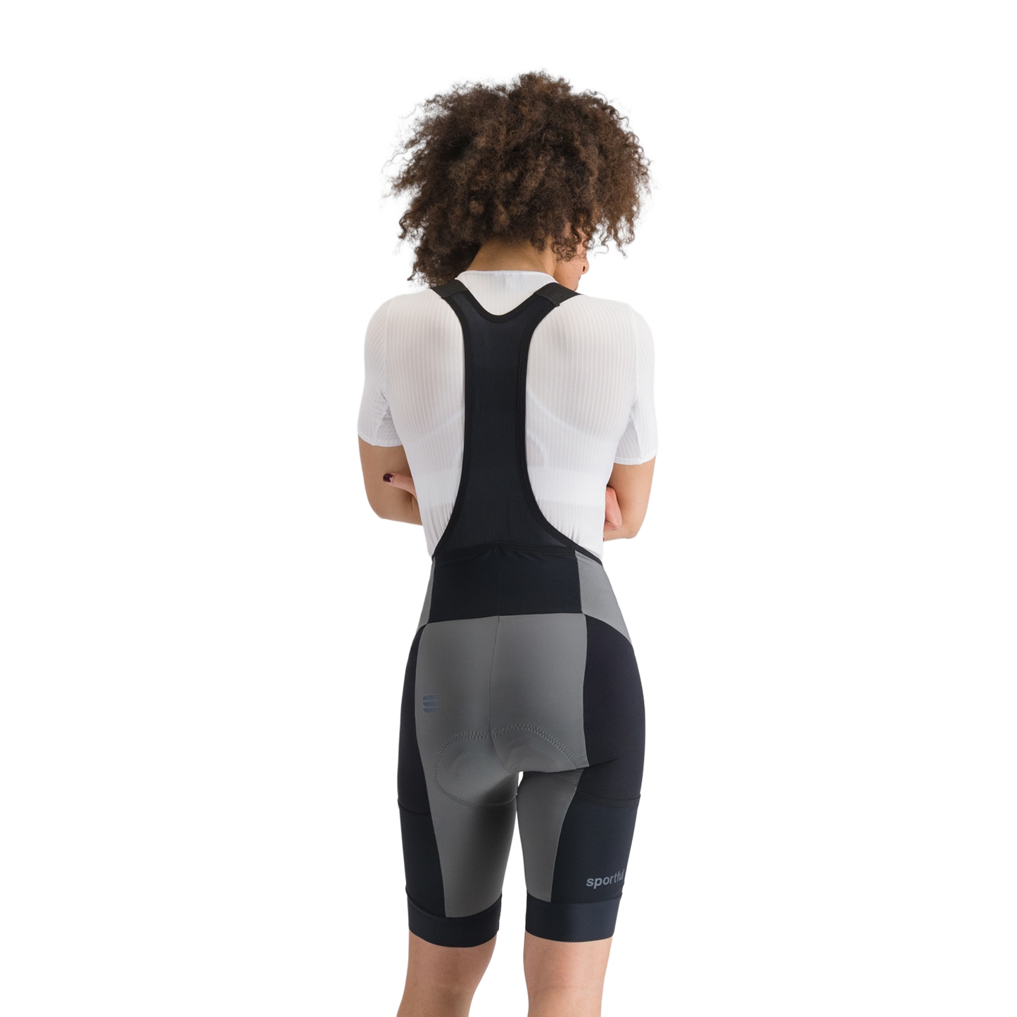 Naisten SPORTFUL SUPERGIARA 2 Bibshortit harmaa/musta