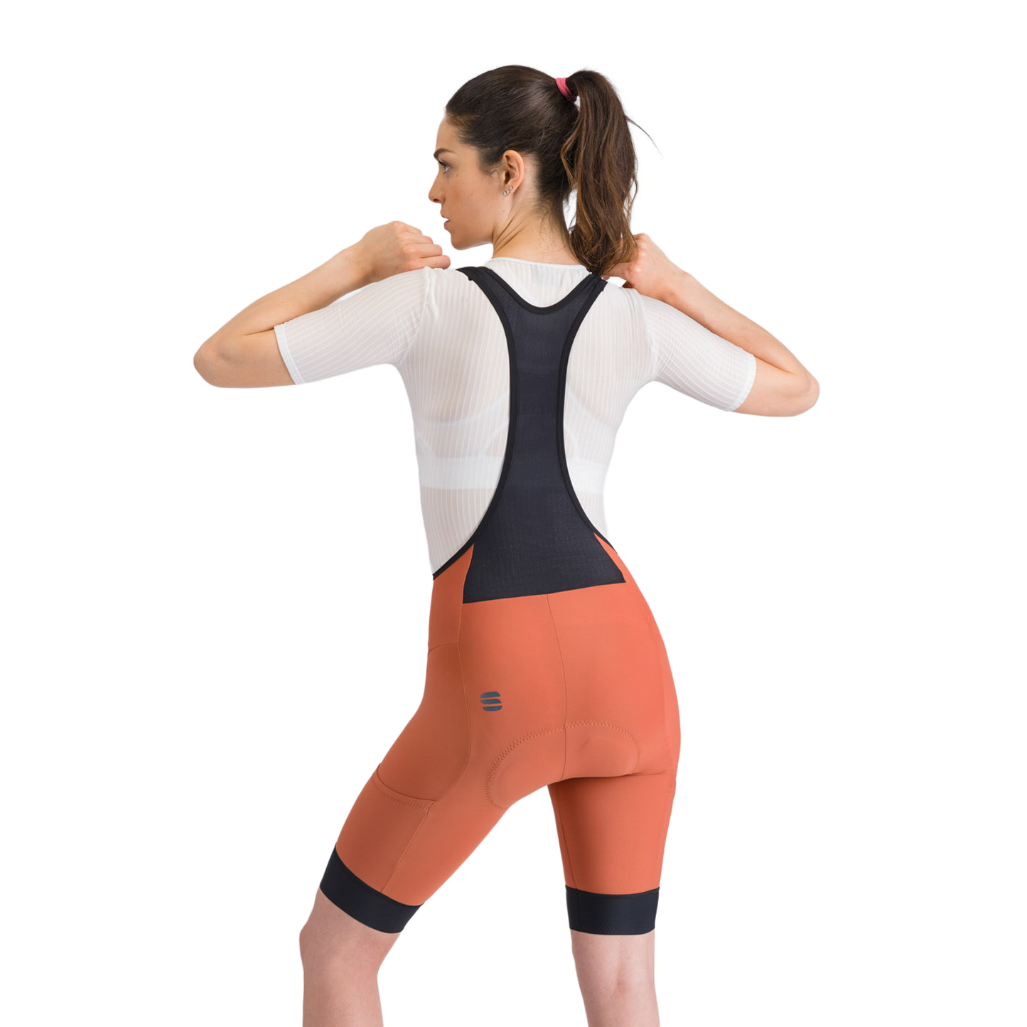 Naisten SPORTFUL GIARA 2 Bib Short oranssi