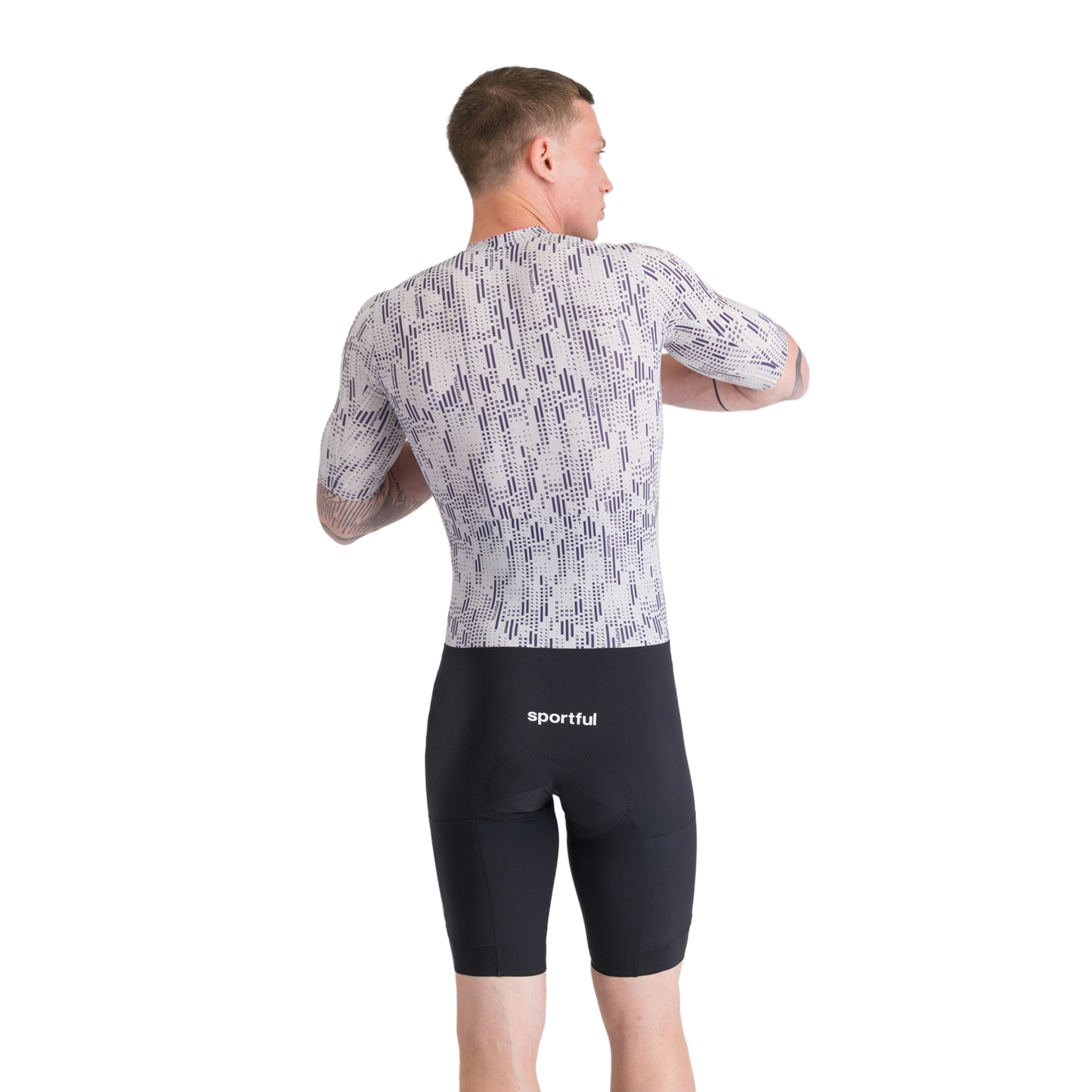 SPORTFUL G-SUIT lyhythihainen musta/harmaa