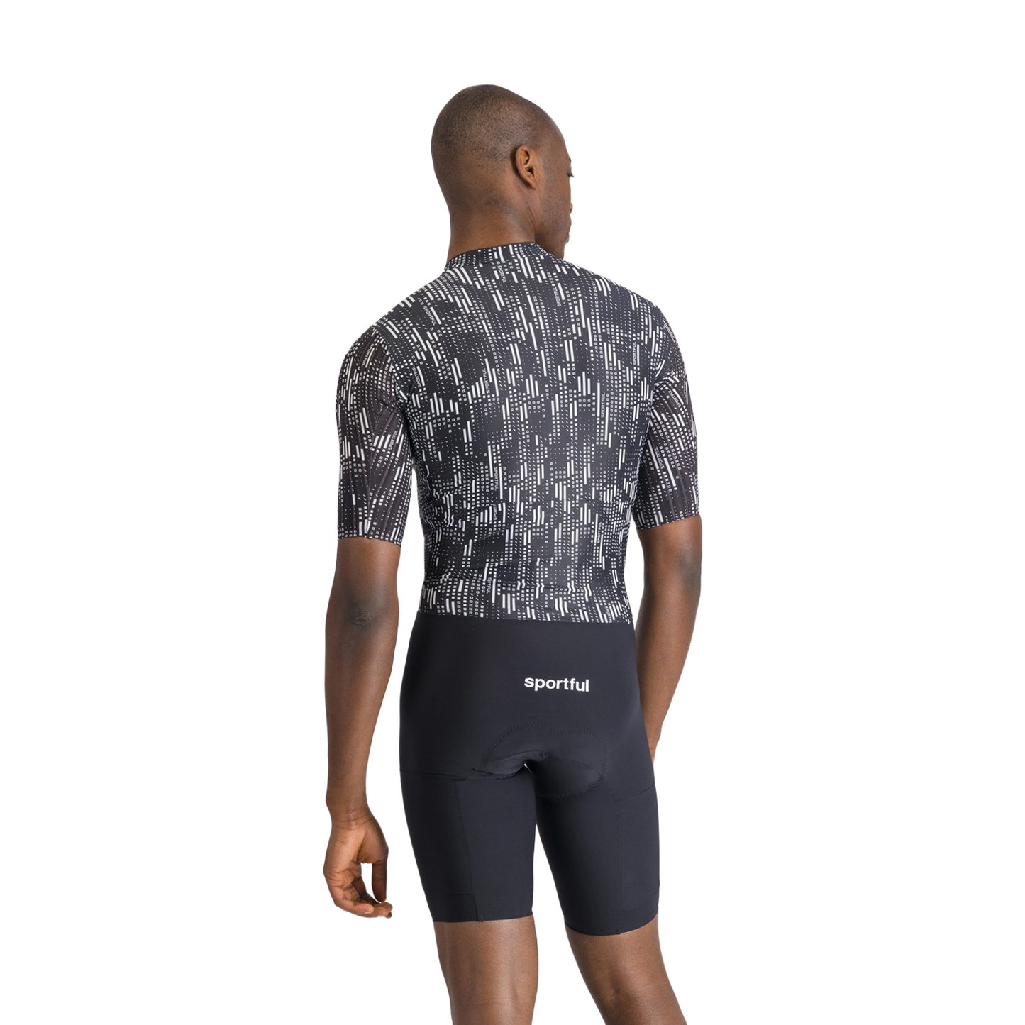 SPORTFUL G-SUIT lyhythihainen musta/valkoinen