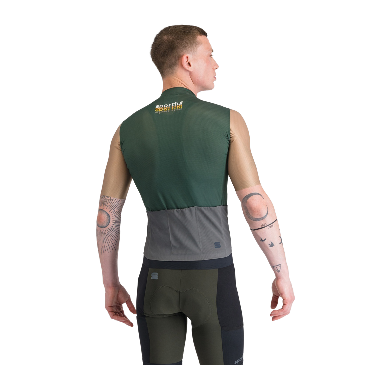 SPORTFUL SUPERGIARA 2 LOGO lyhythihainen trikoo Khaki