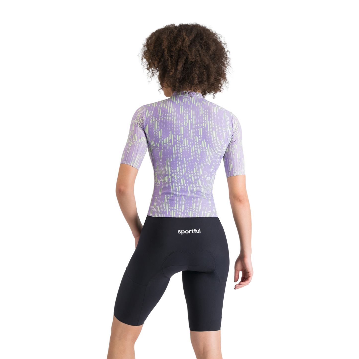 Naisten SPORTFUL G-SUIT lyhythihainen musta/lila