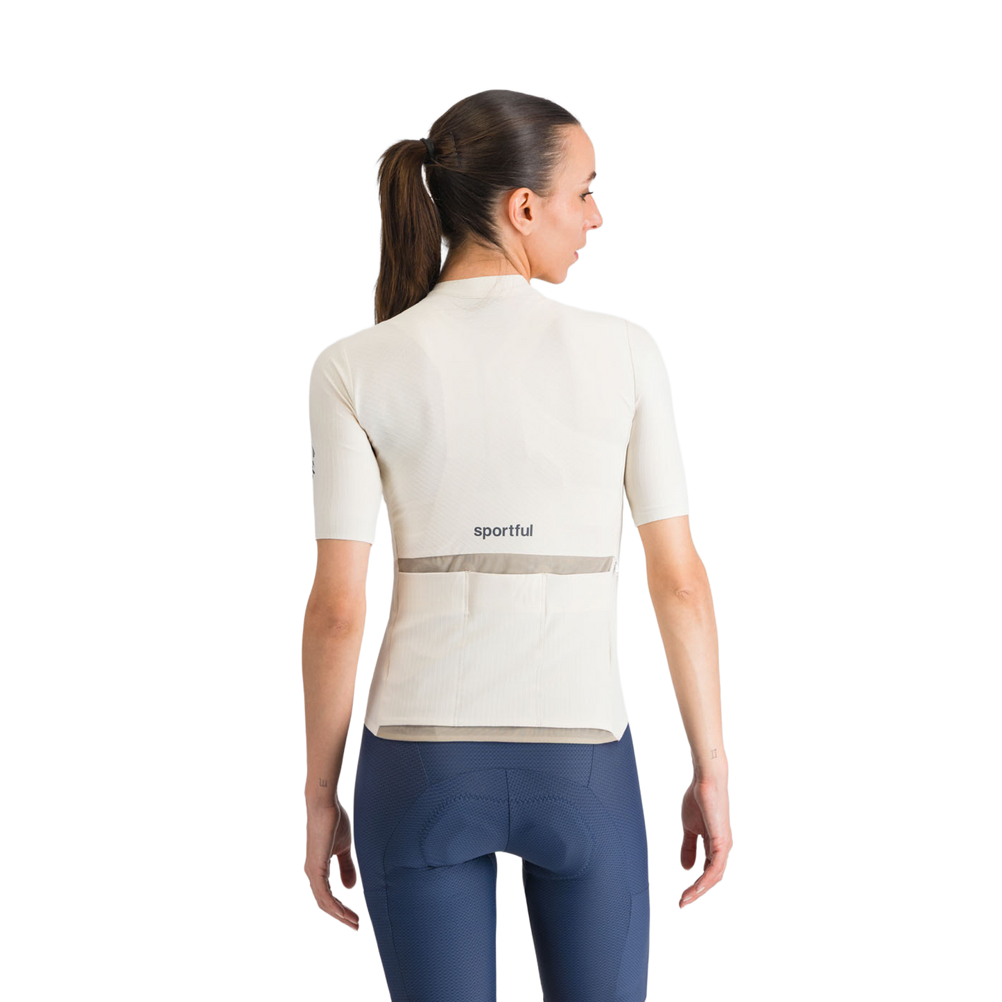 Naisten SPORTFUL HYPEREPIC Lyhythihainen Jersey Cream, kerma