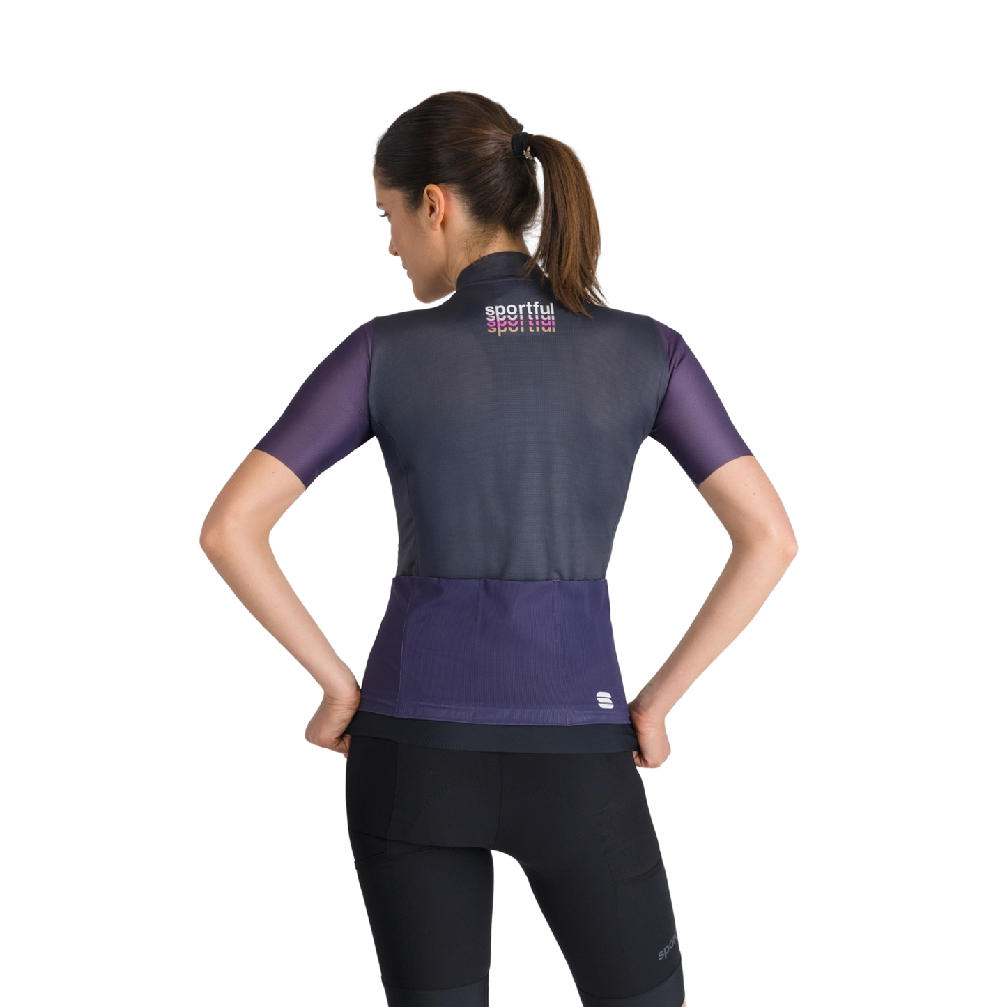 Naisten SPORTFUL SUPERGIARA 2 LOGO Lyhythihainen Jersey laivastonsininen
