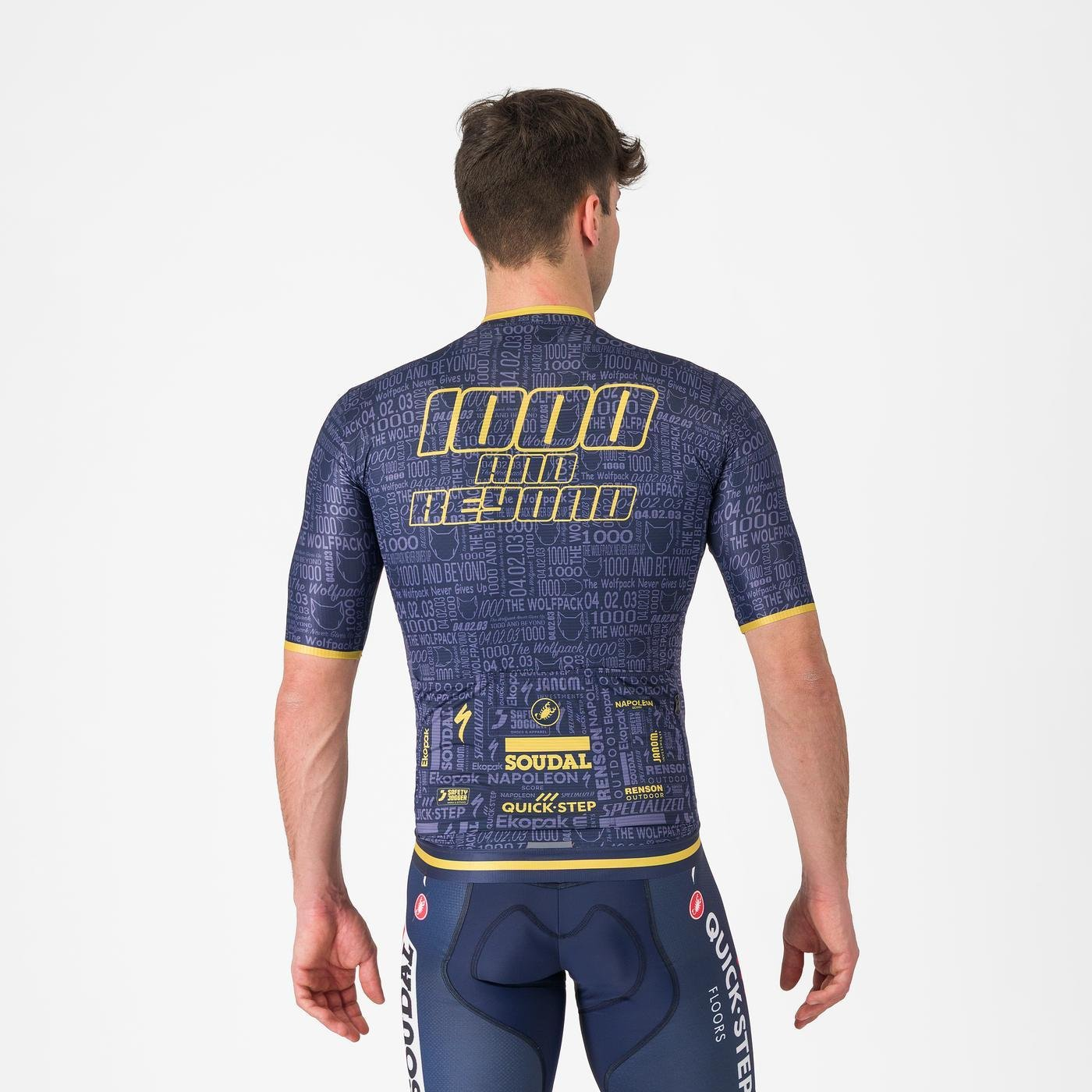 CASTELLI WOLFPACK 1000 VICTORY lyhythihainen trikoo Navy