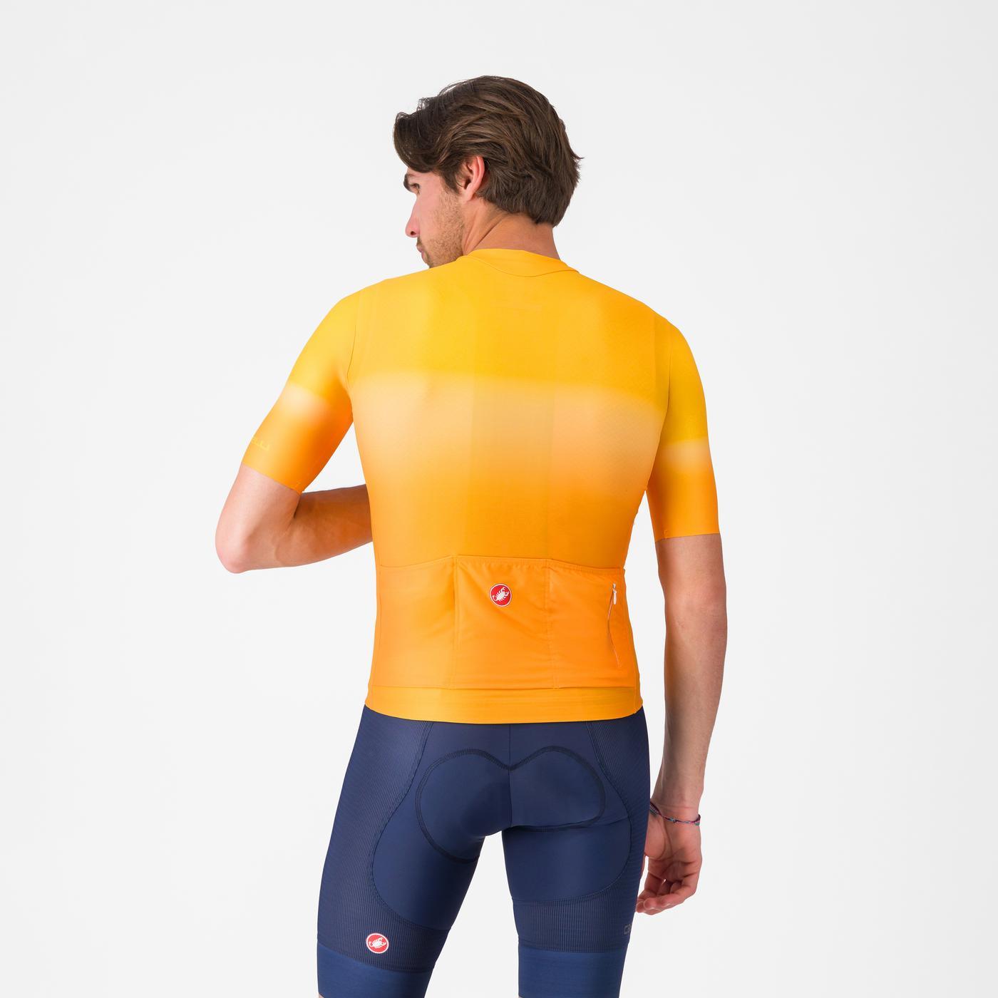 CASTELLI UPF lyhythihainen Jersey oranssi