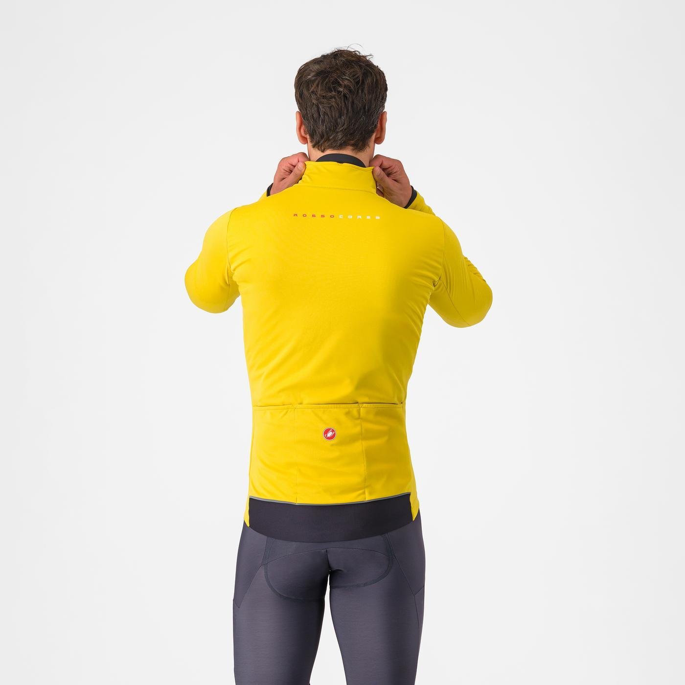 CASTELLI ALPHA 150 Mango Mojito/musta takki