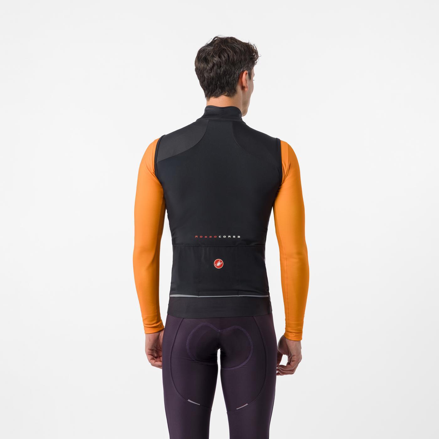CASTELLI PERFETTO AIR takki Musta