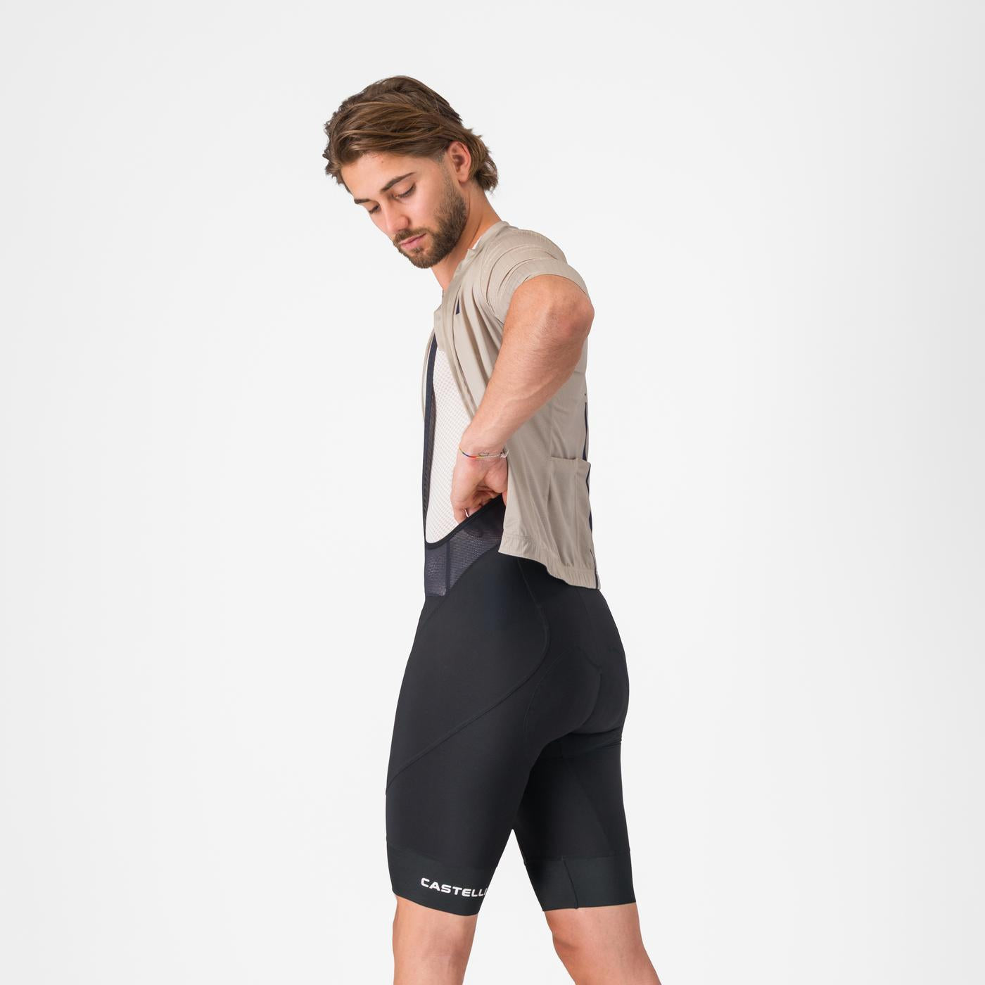 CASTELLI ENDURANCE 4 Bib Short, musta