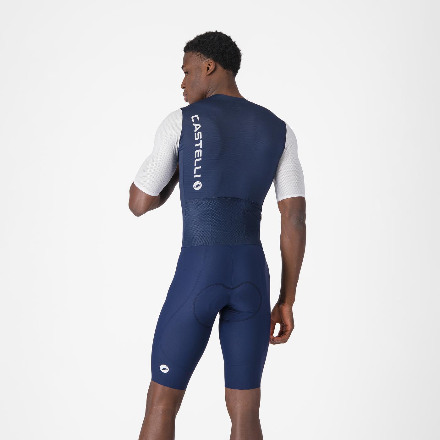 CASTELLI SATURDAY MORNING Jumpsuit Sininen/valkoinen