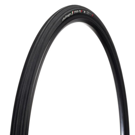 CHALLENGE STRADA 700x25c Tubeless Ready -rengas Musta