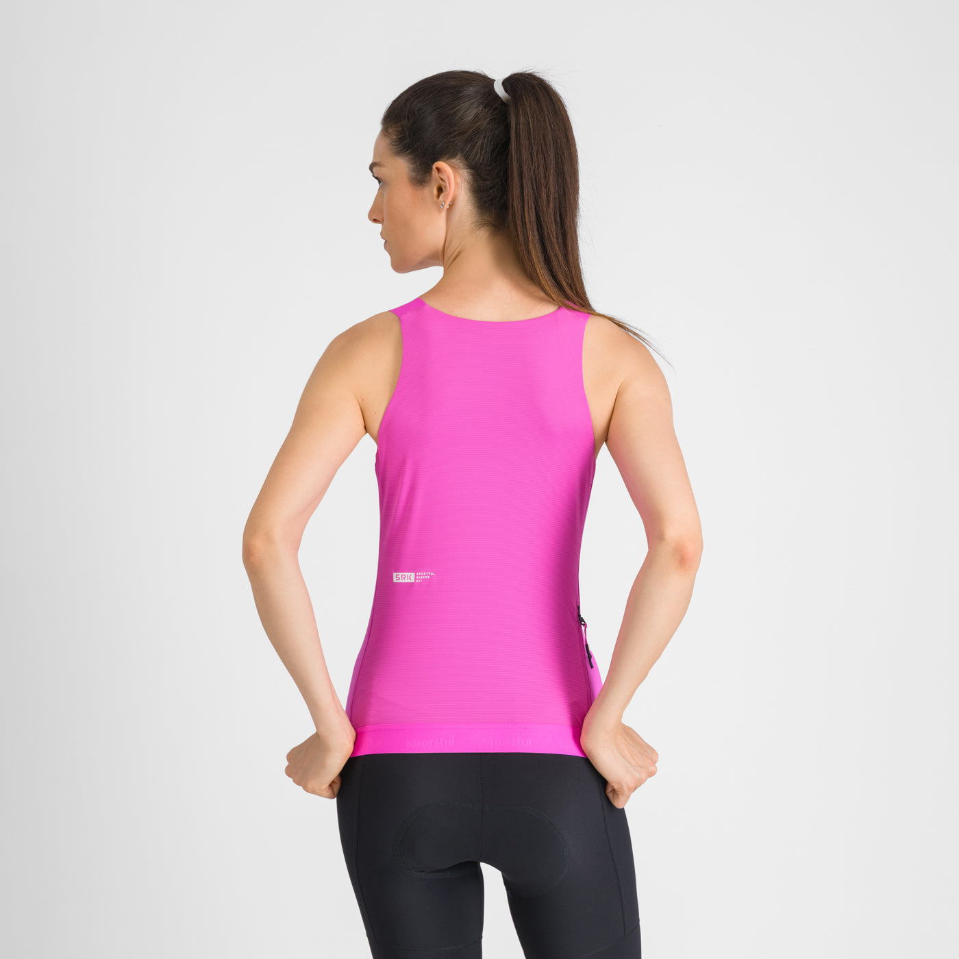 Naisten vaaleanpunainen SPORTFUL SRK TOP hihaton trikoo