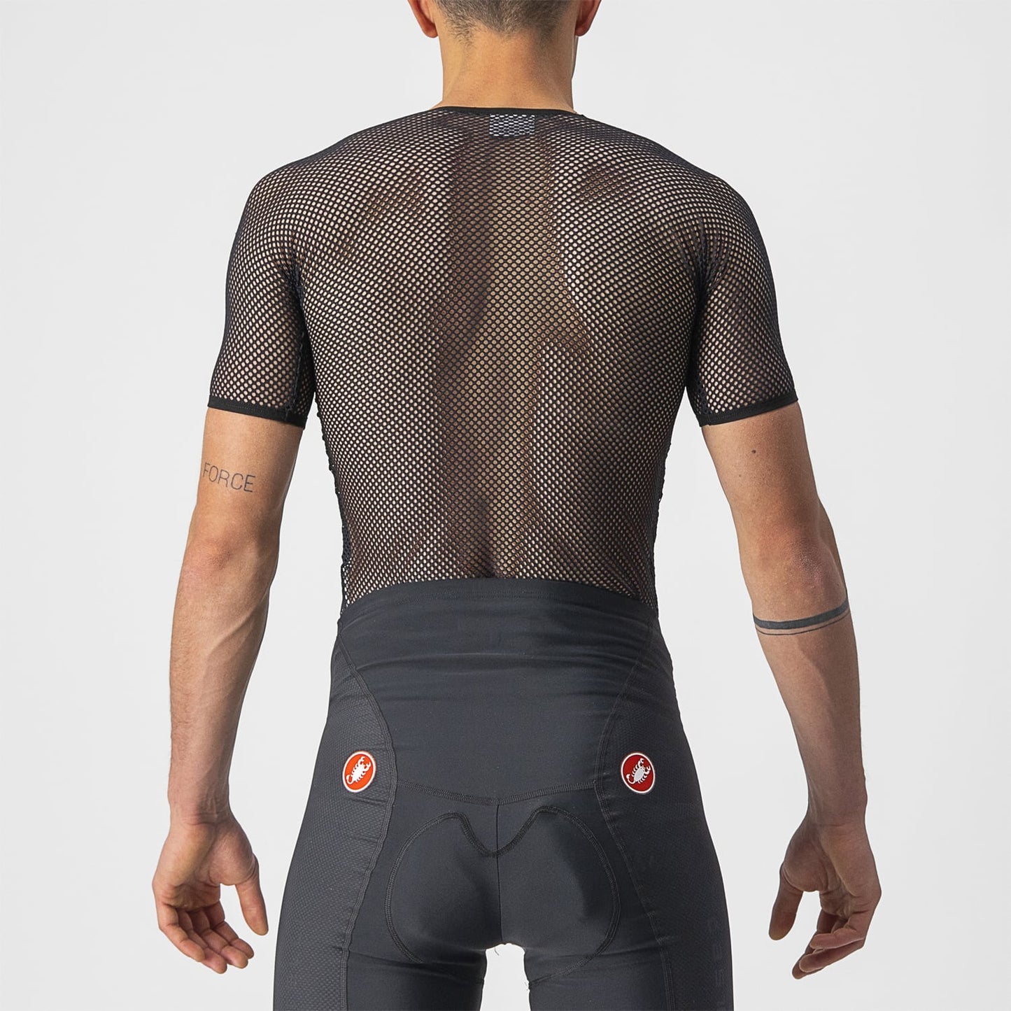 CASTELLI CORE MESH 3 lyhythihainen alusasu musta