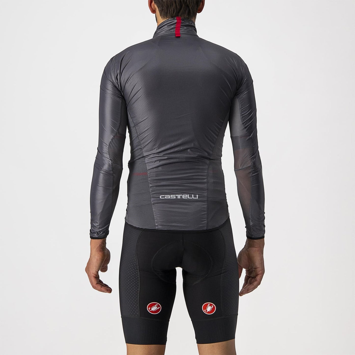 CASTELLI ARIA SHELL-takki Tummanharmaa