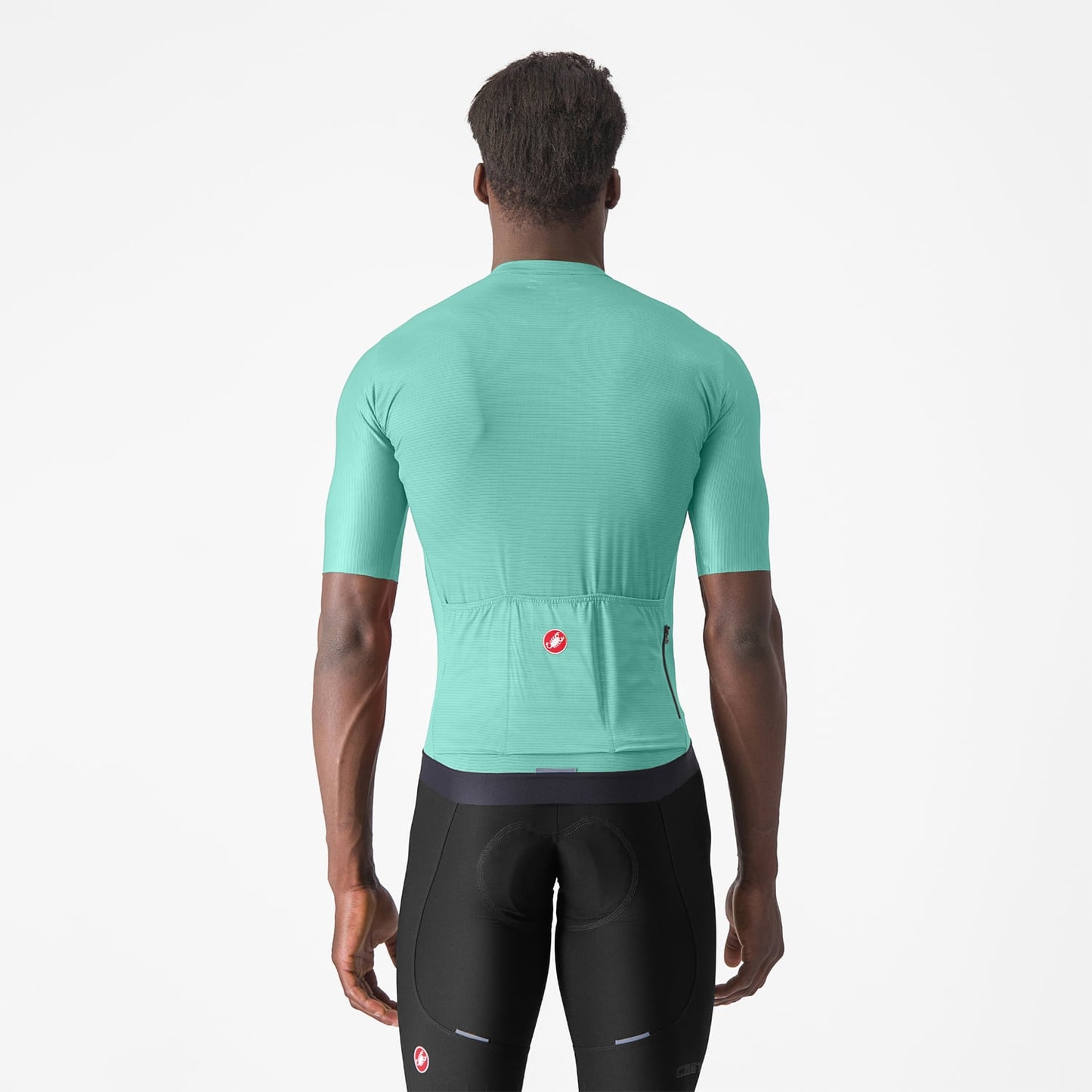 CASTELLI ESPRESSO lyhythihainen Jersey turkoosi