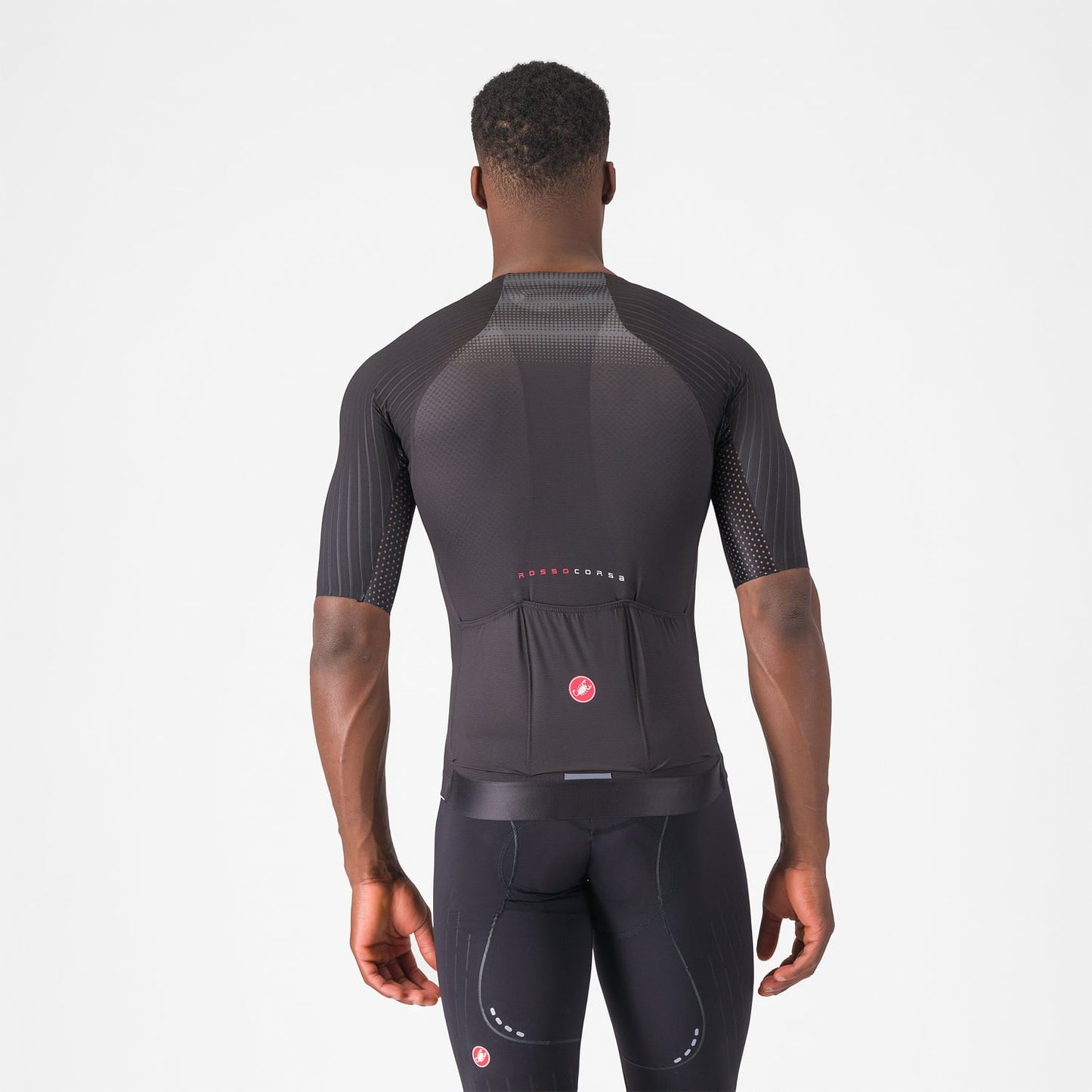 CASTELLI AERO RACE 8S lyhythihainen trikoo musta