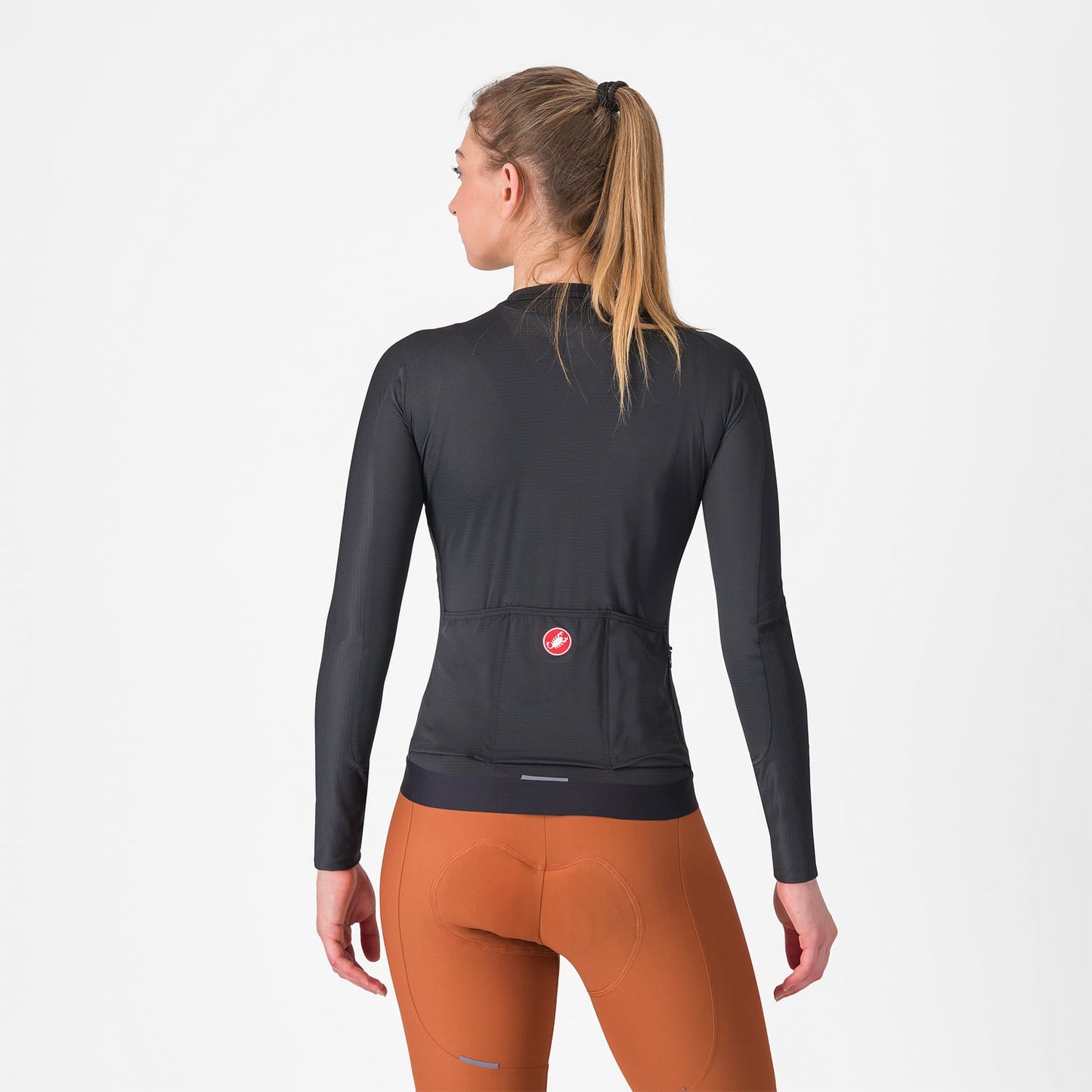 CASTELLI ESPRESSO Naisten pitkähihainen Jersey musta