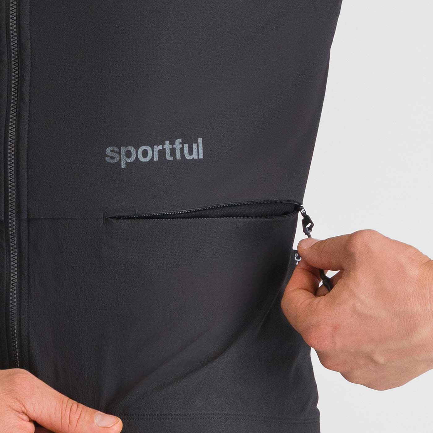 SPORTFUL SUPERGIARA 2 hihaton takki musta