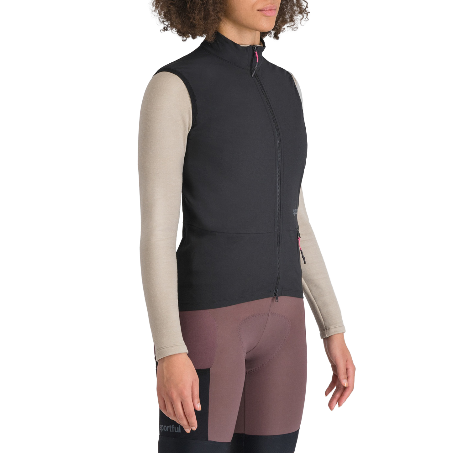 SPORTFUL SUPERGIARA 2 Naisten Mnachless-takki Musta