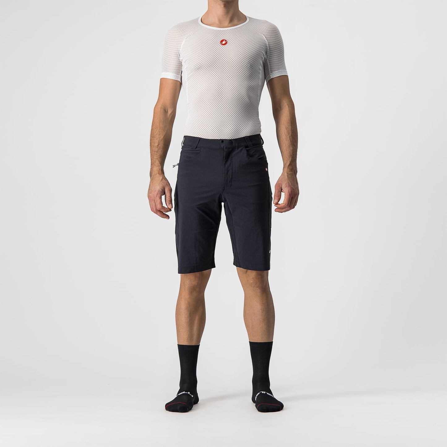 CASTELLI UNLIMITED BAGGY Shortsit Musta