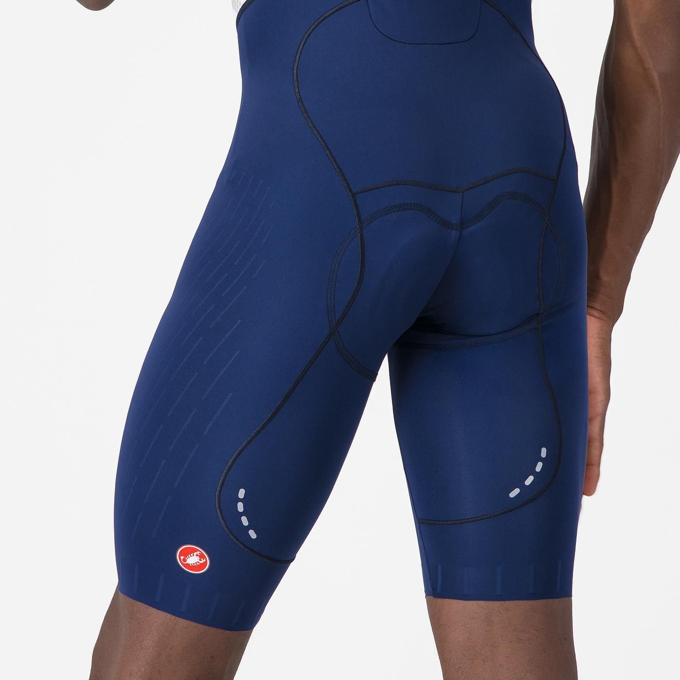CASTELLI FREE AERO RACE Bib Short S laivastonsininen