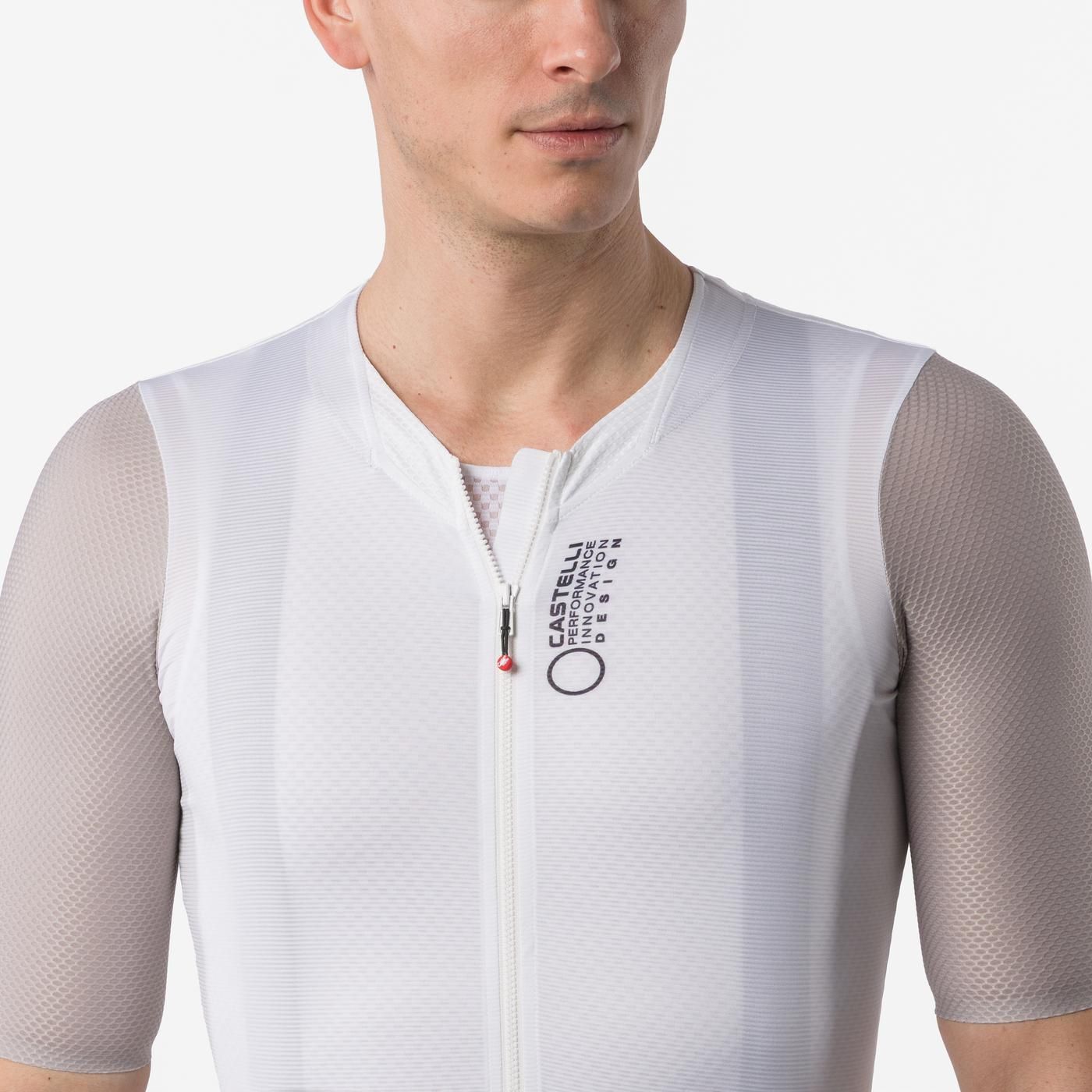 CASTELLI CORRETTO Lyhythihainen Ivory/Clay Jersey Jersey