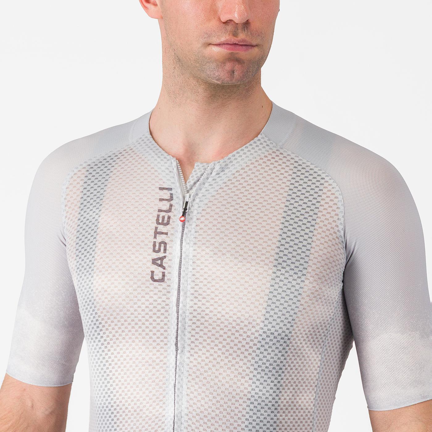 CASTELLI CLIMBER'S A/C Lyhythihainen Jersey harmaa 2026