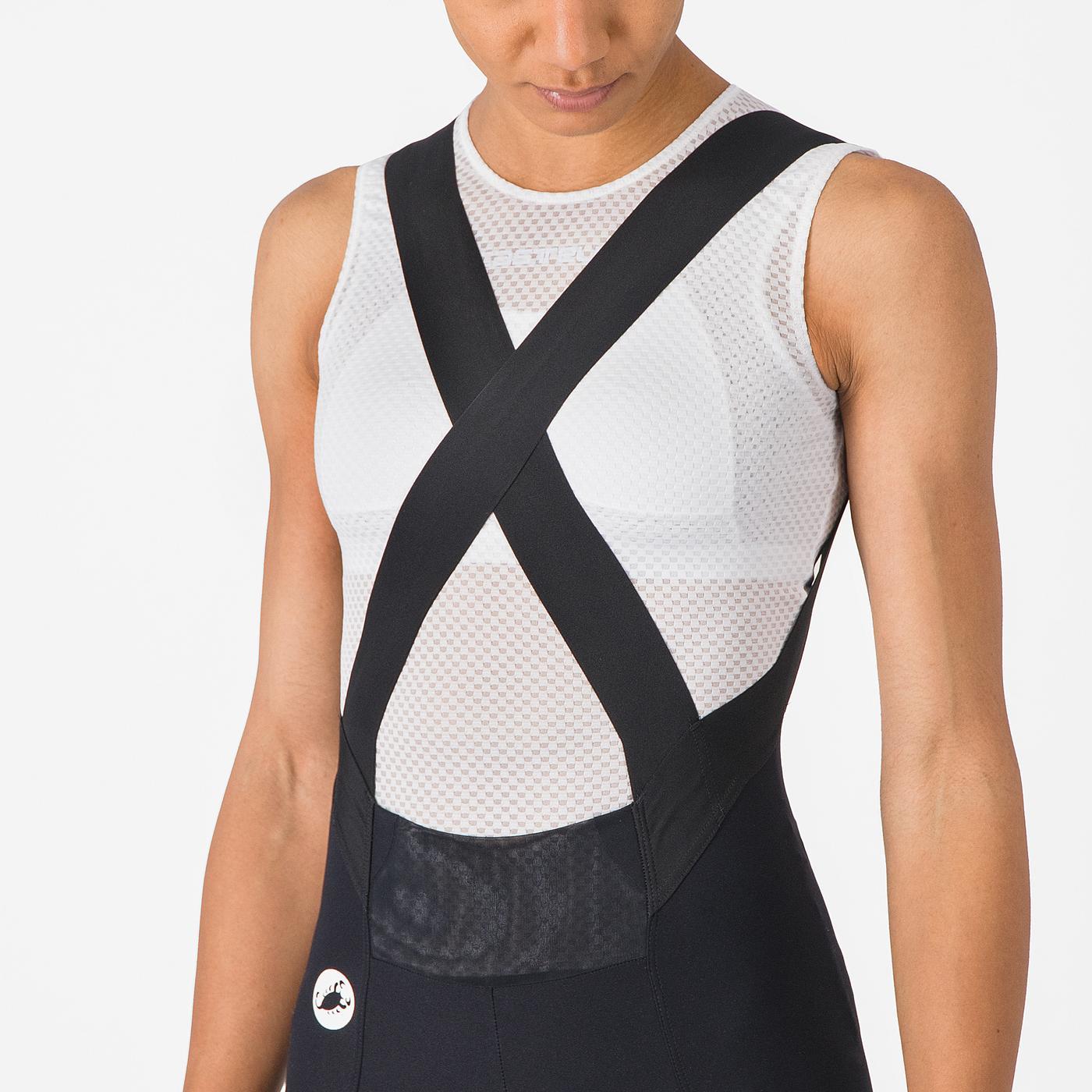 Naisten CASTELLI ESPRESSO 2 W DT DT Bibtights Lyhyet housut