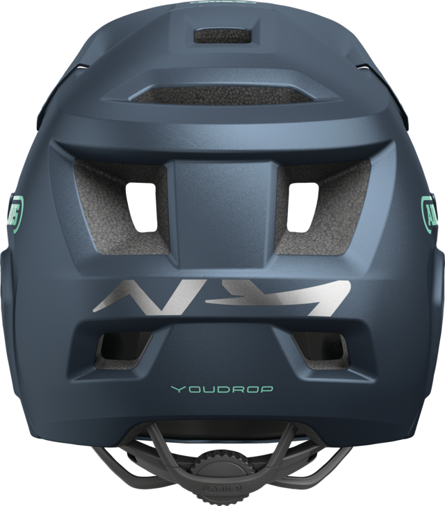ABUS YOUDROP FF Junior -maastopyöräkypärä, Midnight Blue