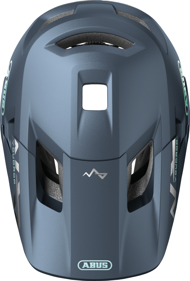 ABUS YOUDROP FF Junior -maastopyöräkypärä, Midnight Blue